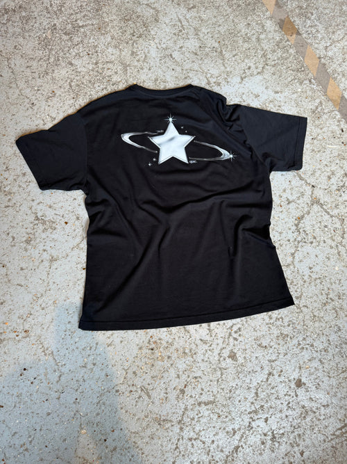 T-SHIRT NOIR CHROME - OPAC